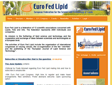 Tablet Screenshot of eurofedlipid.org
